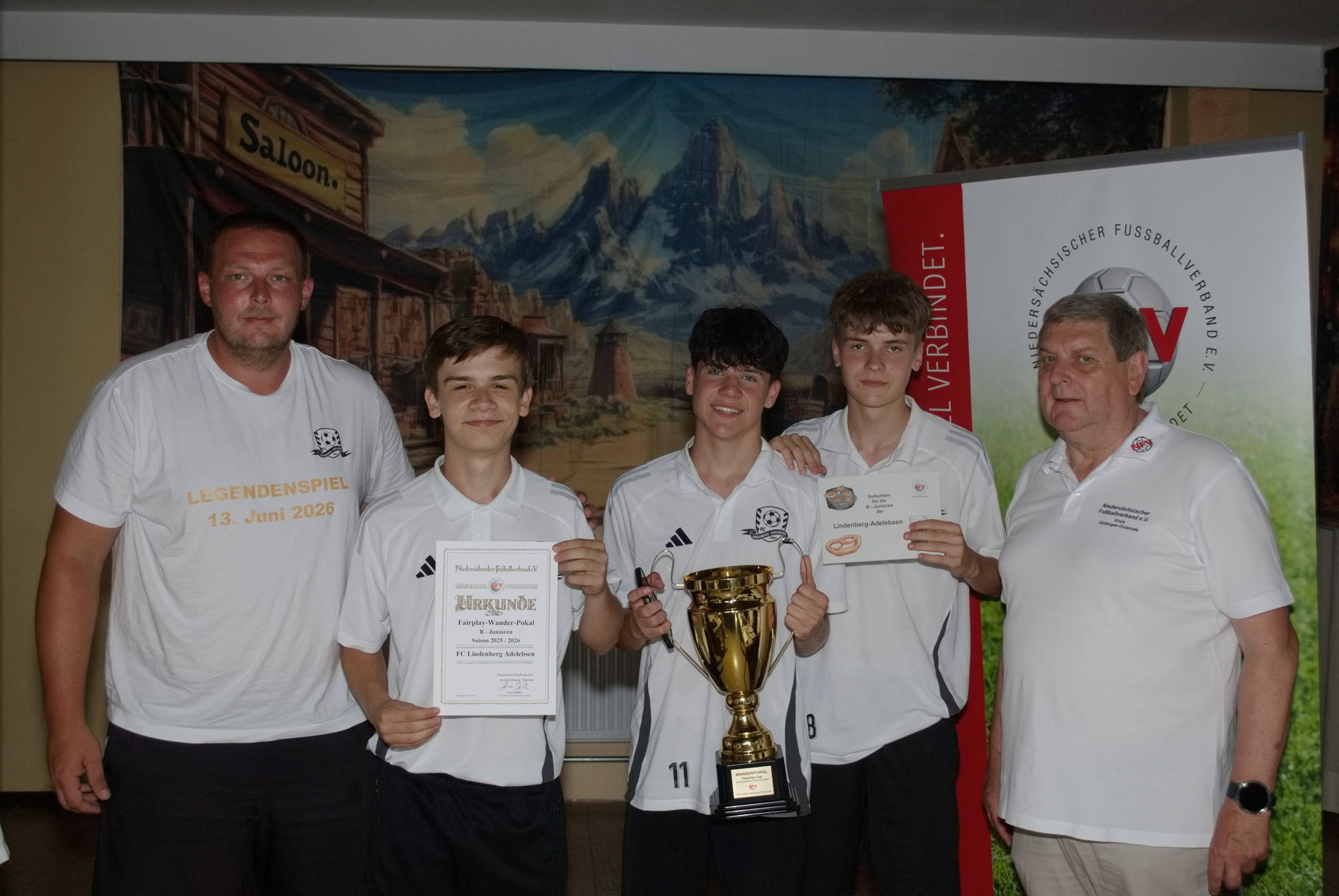 Fairplay Wanderpokal B-Jugend FC Lindenberg-Adelebsen