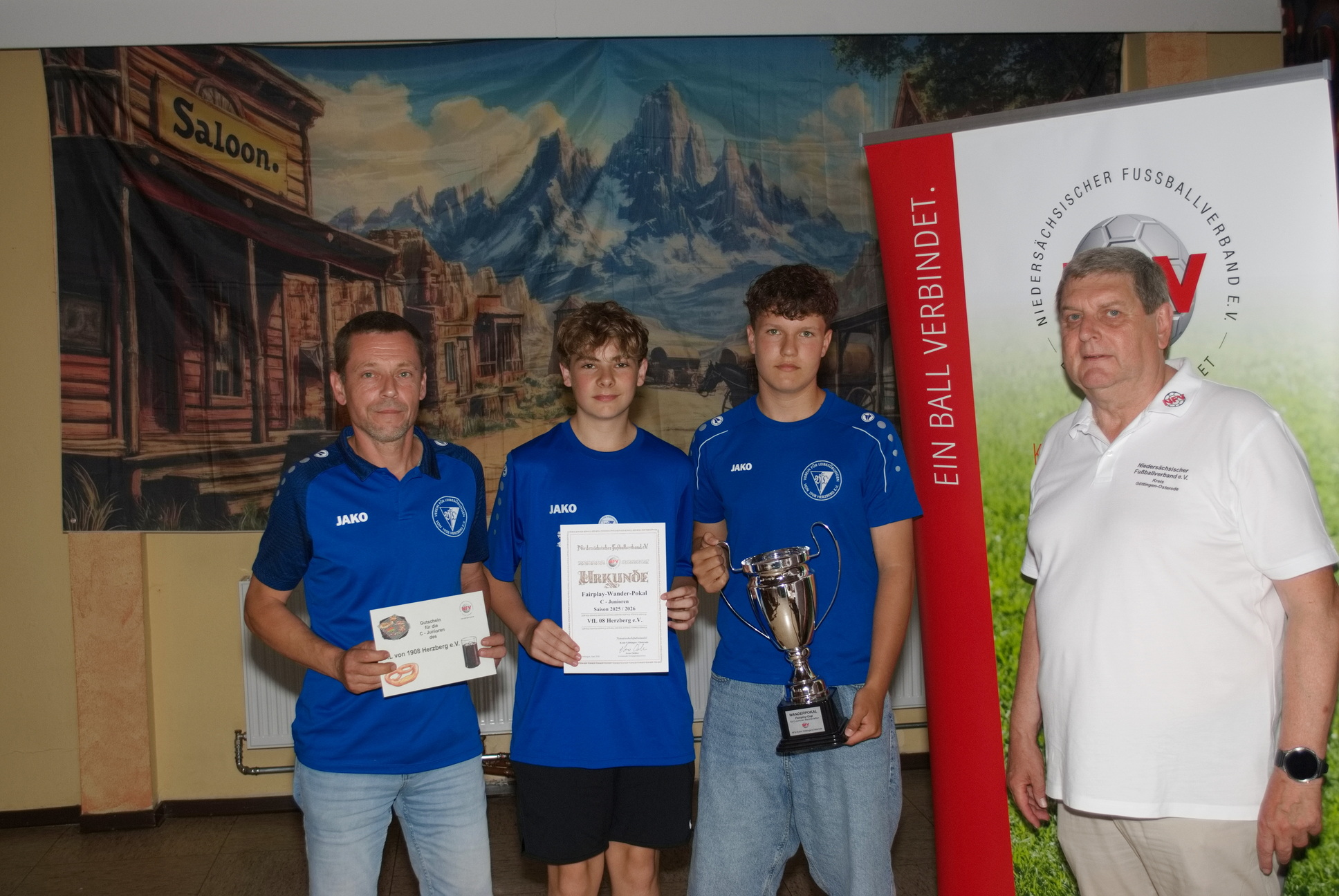 Fairplay Wanderpokal C-Jugend VfL 08 Herzberg